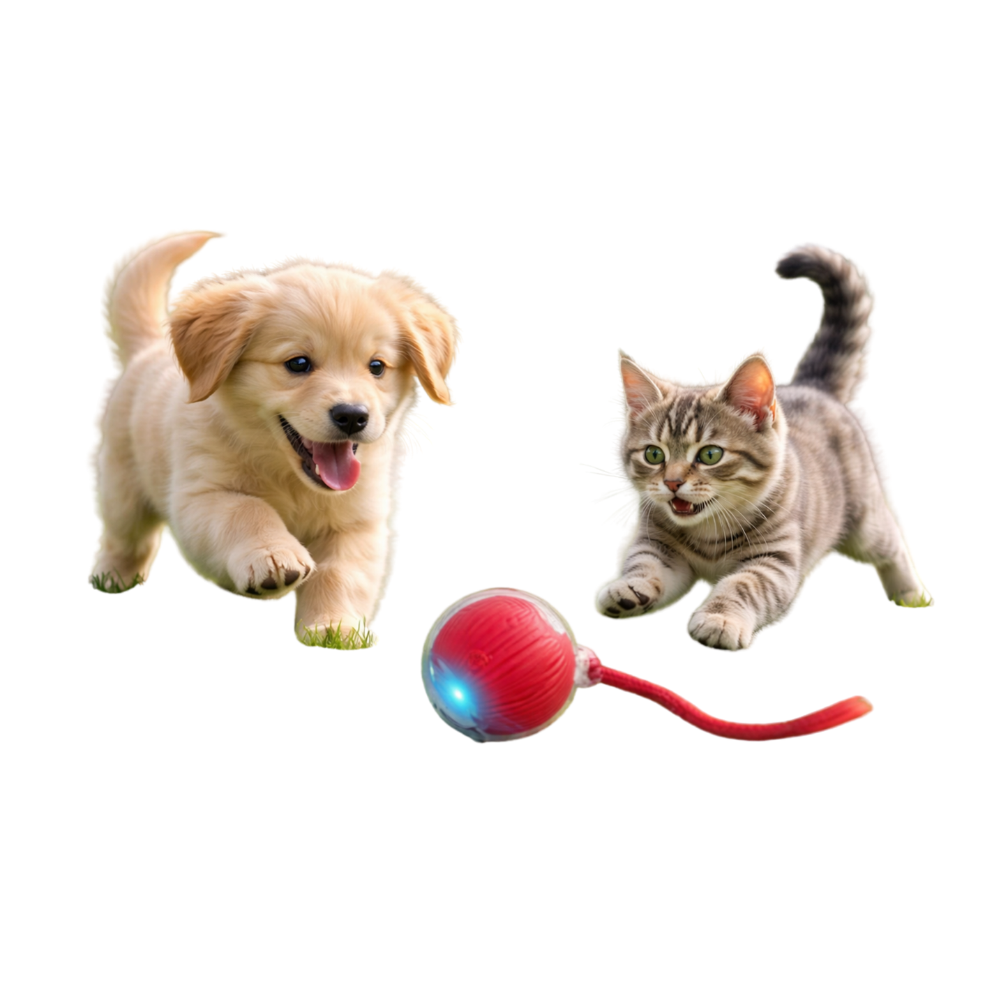 Pelota automatica recargable